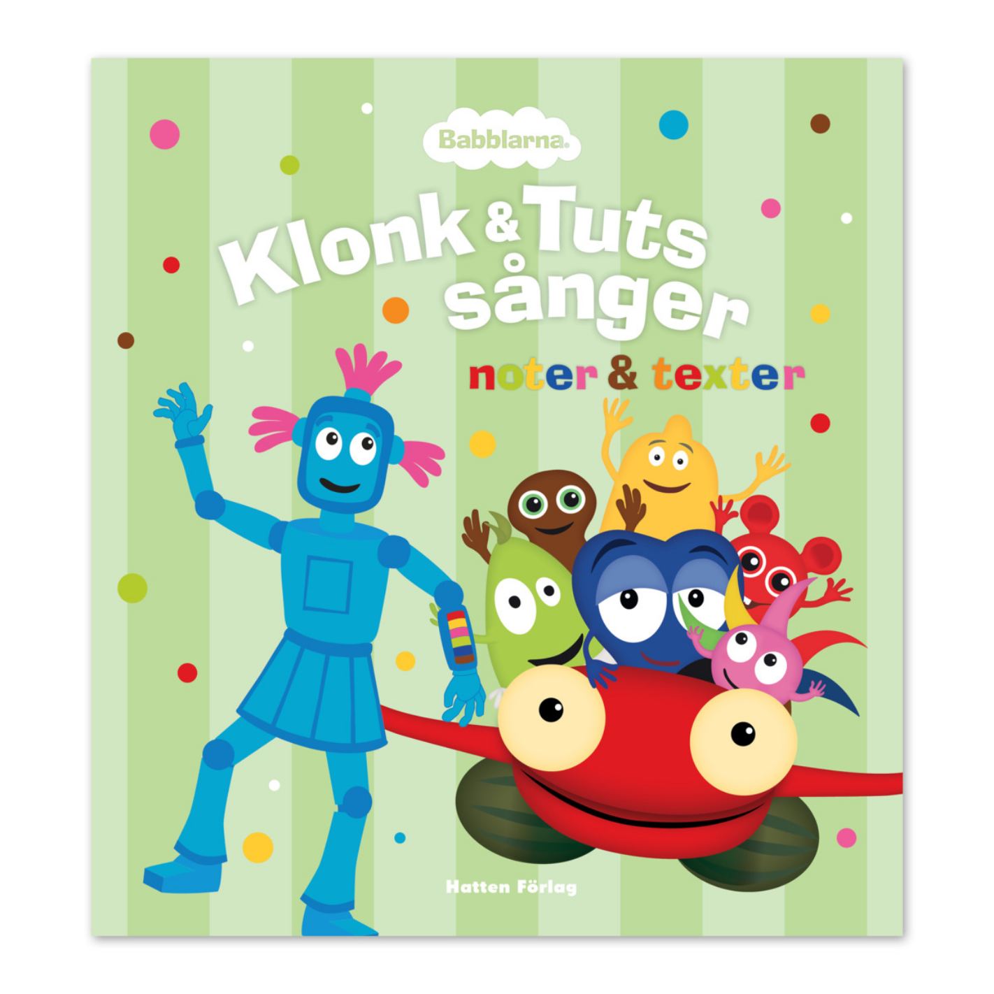 Klonk & Tuts sånger, notbok