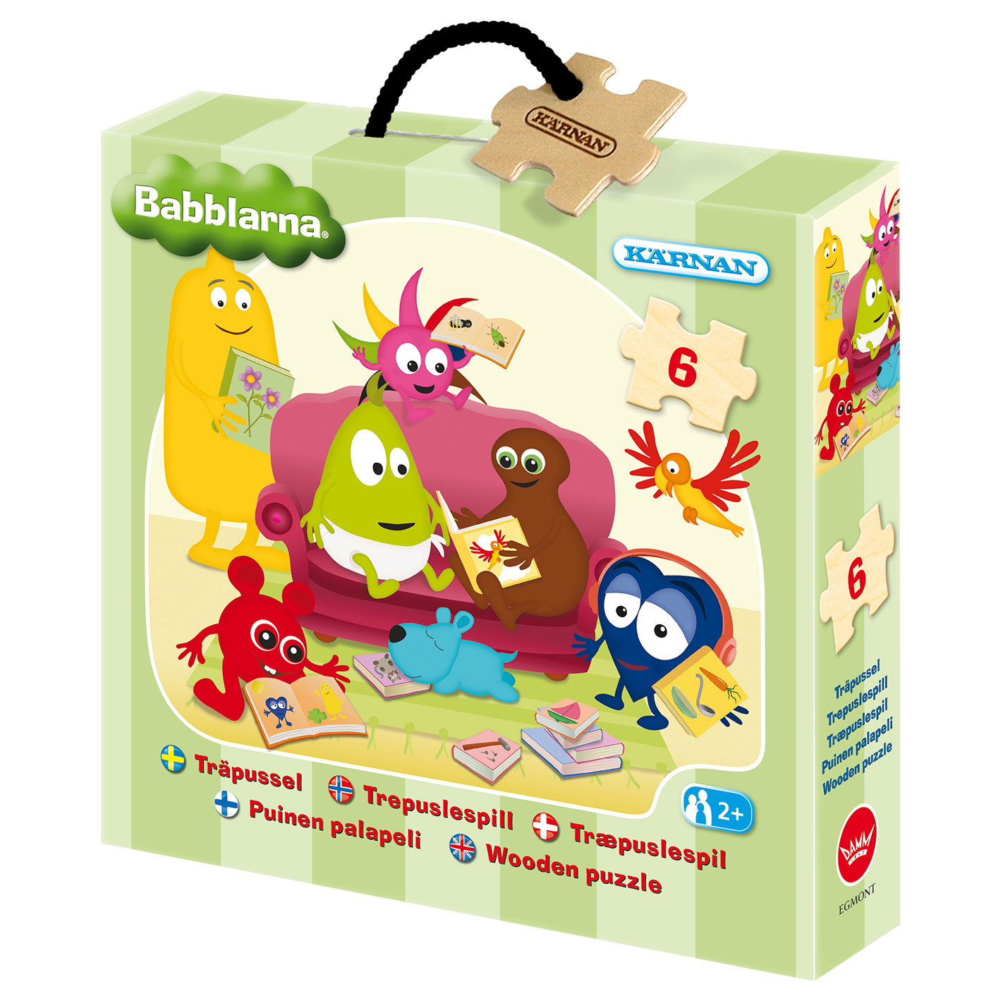 Träpussel Babblarna
